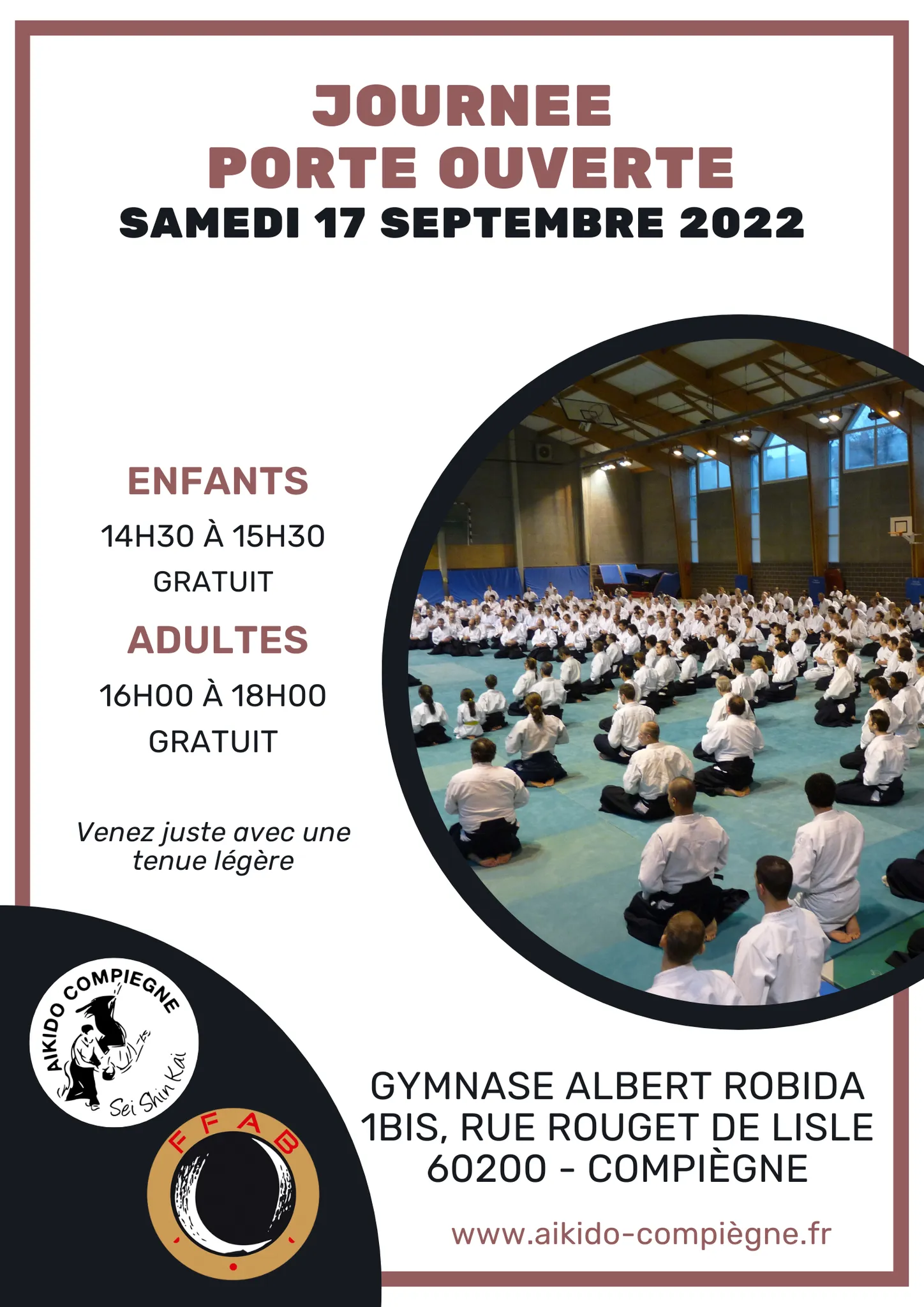 Forum des associations Compiègne - Aïkido