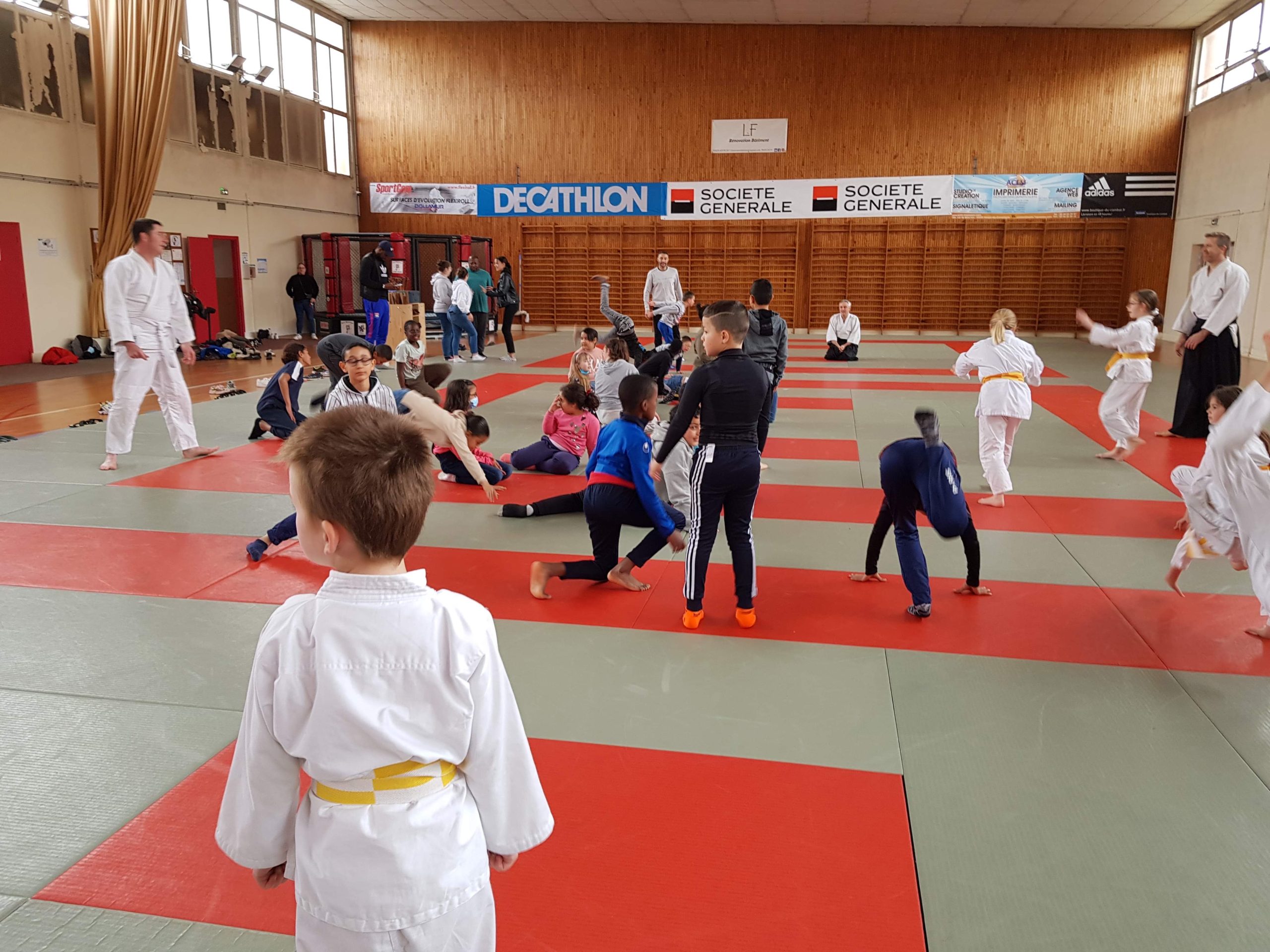 Initiation enfants aïkido Compiègne