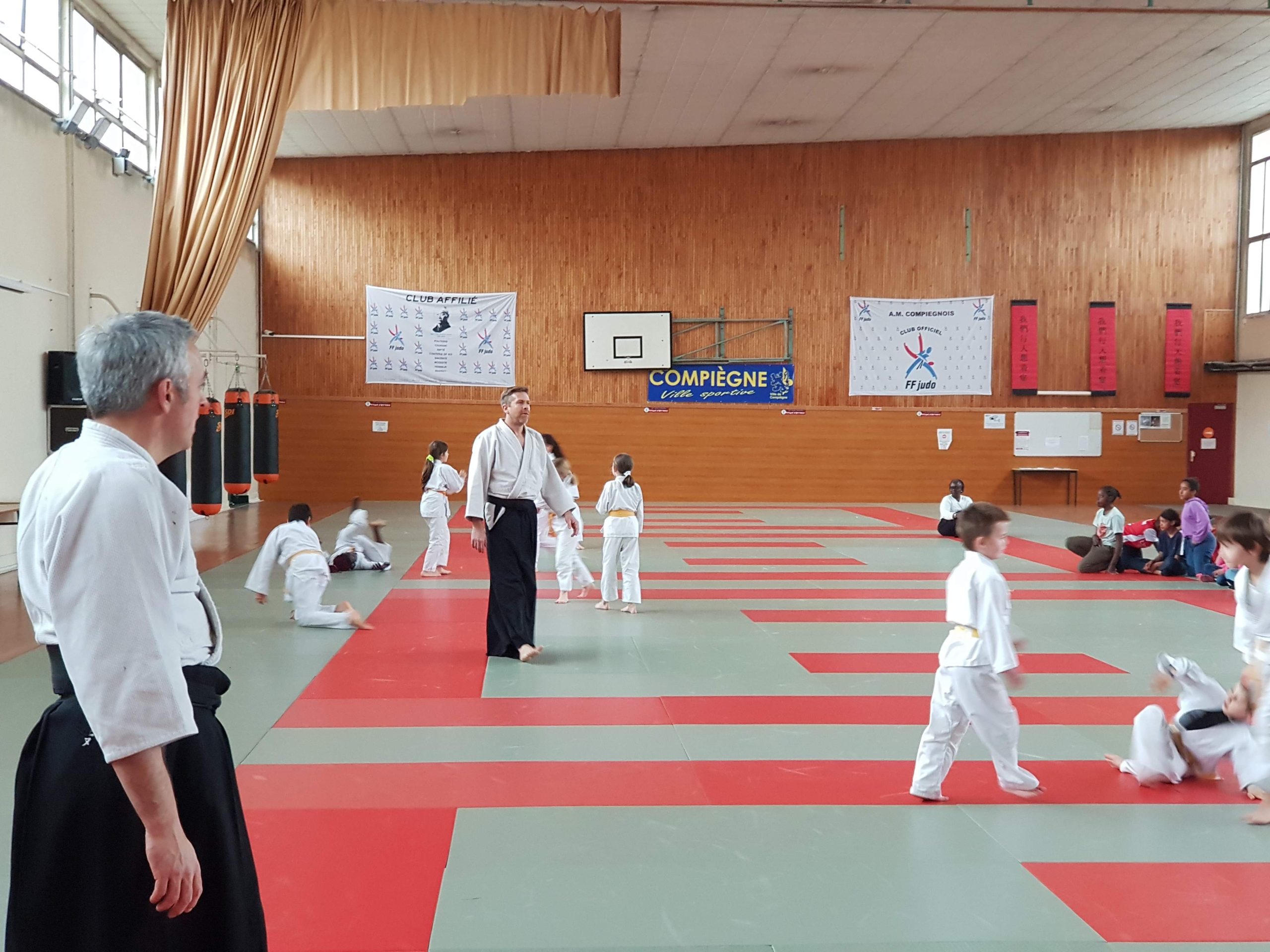 Initiation enfants aïkido Compiègne