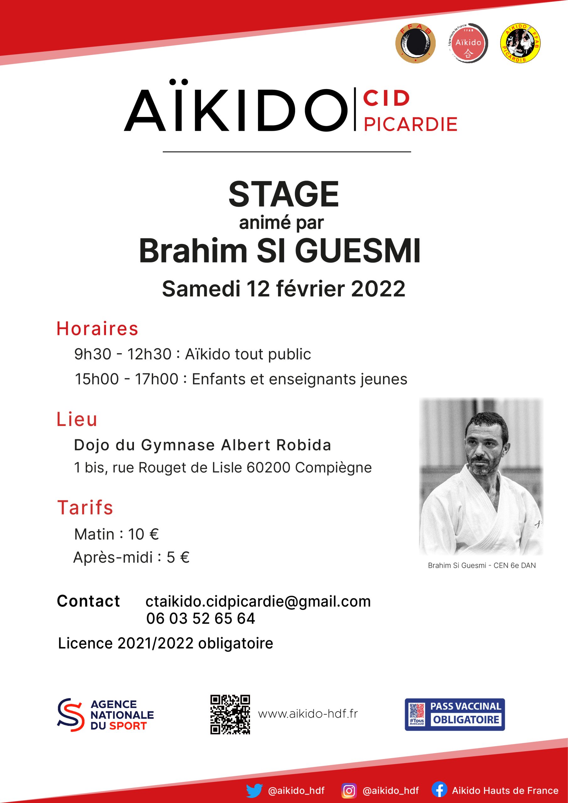 Stage aïkido Compiègne